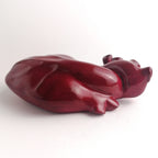 Cuore Anatomico Amaranto