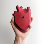 Cuore Anatomico Amaranto