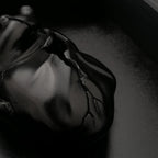 Cuore Anatomico Crepacuore Nero Con Cornice